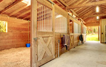Bruern Abbey stable construction leads